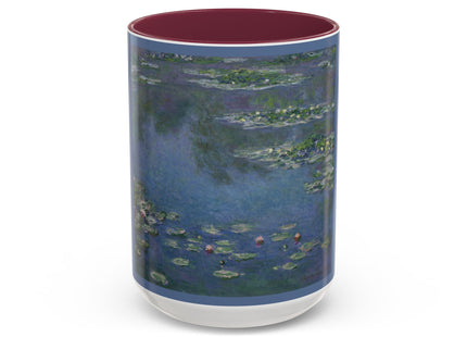 Water Lilies by Claude Monet Colorful Mugs (11oz, 15oz)