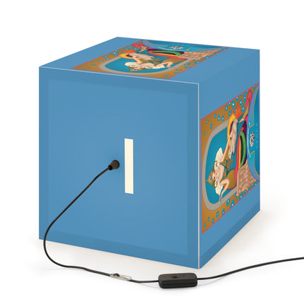 April & Diamond Zodiac Light Cube Lamp