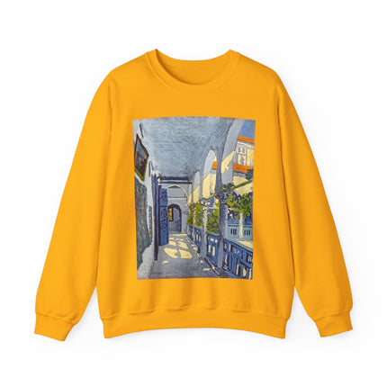 Gallery of a Moroccan Riad by George Gaudion Heavy Blend™ Crewneck Sweatshirt