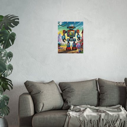 The Rusty Robot Fine Art Posters