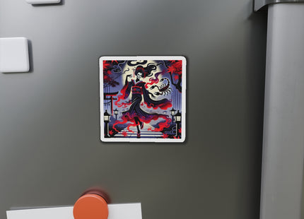 Halloween Sorceress Die-Cut Magnets (4 Sizes)