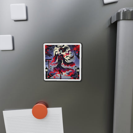 Halloween Sorceress Die-Cut Magnets (4 Sizes)