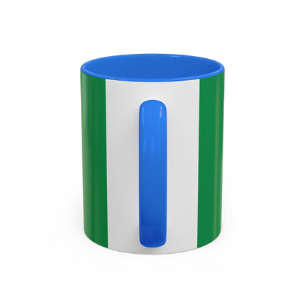 🍀🎄 The Emerald Holly Christmas Colorful Mug – Art Deco Holiday Elegance