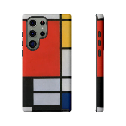 Composition with Red, Yellow, Blue, and Black by Piet Mondrian Phone Cases