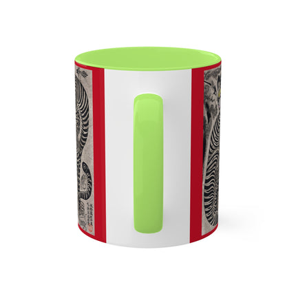 Talismanic Tiger Colorful Mugs, 11oz