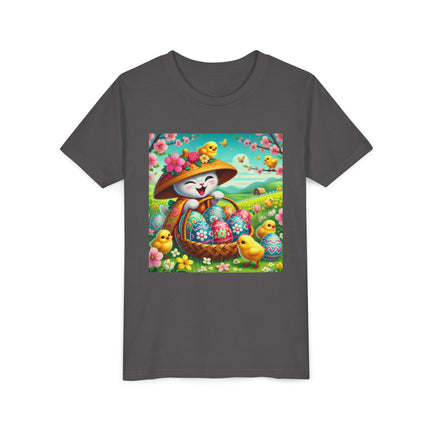 Geisha Kitten’s Easter Delight Youth Short Sleeve Tee