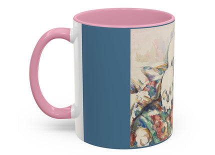 The Three Skulls by Paul Cézanne Colorful Mugs (11oz, 15oz)