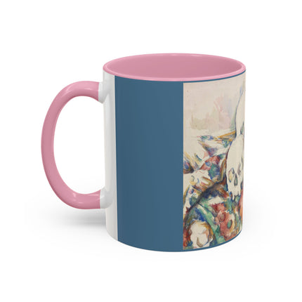 The Three Skulls by Paul Cézanne Colorful Mugs (11oz, 15oz)