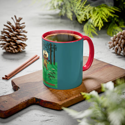 Peekaboo by Louis Wain Colorful Mugs (11oz, 15oz)
