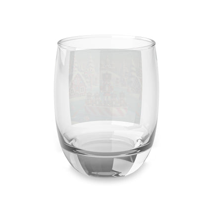 Nutcracker Candy-Striped Adventure Whiskey Glass