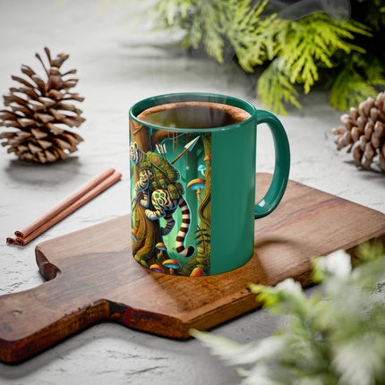 Silent Stripes Colorful Mugs (11oz, 15oz)