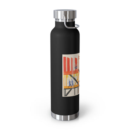 Maquettes de Théatre 4 by Alexandra Exter Copper Vacuum Insulated Bottle, 22oz
