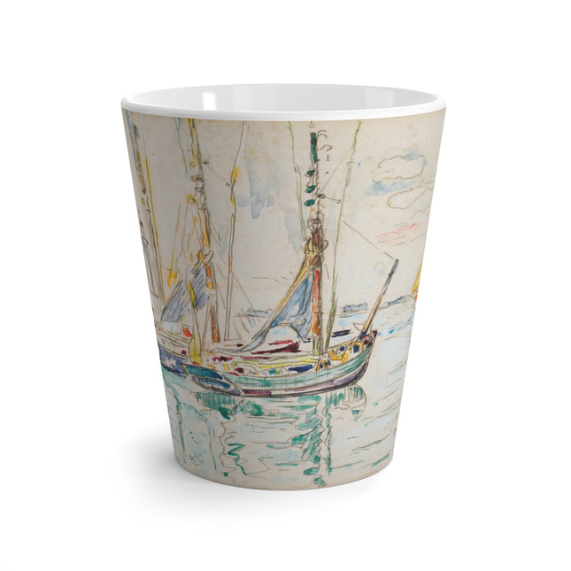 Groix by Paul Signac Latte Mug