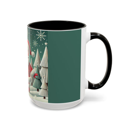 Santa's Joyful Night Colorful Mugs (11oz, 15oz)