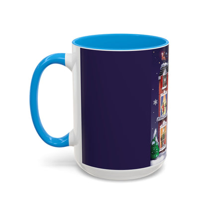 A Christmas Eve Celebration Colorful Mugs (11oz, 15oz)