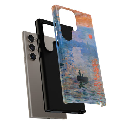 Sunrise by Claude Monet Phone Cases