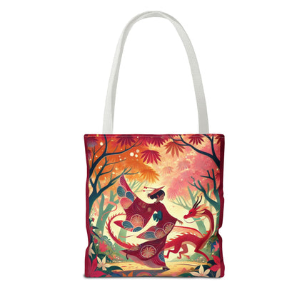 The Dragon Fairy’s Dance Tote Bag – Enchanted Grace & Spring Magic