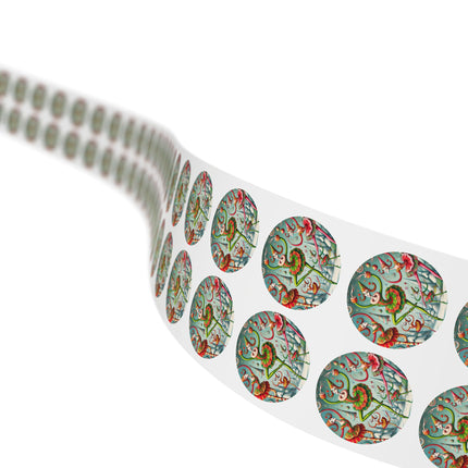 Christmas Ballet of the Absurd Round Sticker Label Rolls