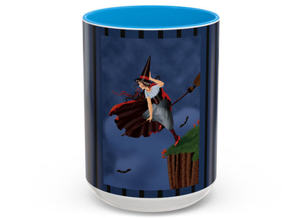 The Enchanted Witch Colorful Mugs, (11oz, 15oz)