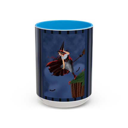 The Enchanted Witch Colorful Mugs, (11oz, 15oz)