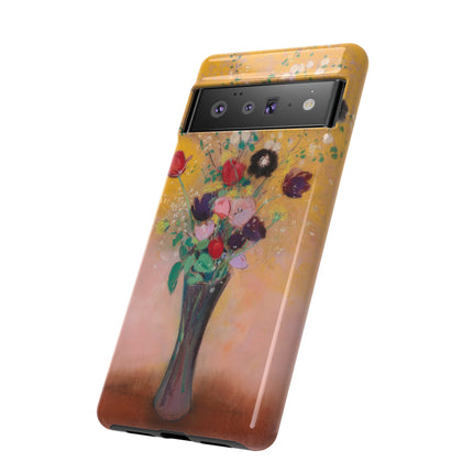 Vase of Flowers by Odilon Redon Phone Cases