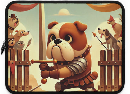 Bulldog Duel Laptop Sleeve