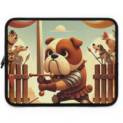 Bulldog Duel Laptop Sleeve