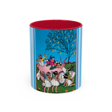 Enchanted Easter Gathering Colorful Mugs (11oz, 15oz)