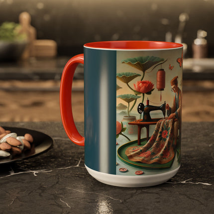The Tailor’s Garden Colorful Mugs (11oz, 15oz)