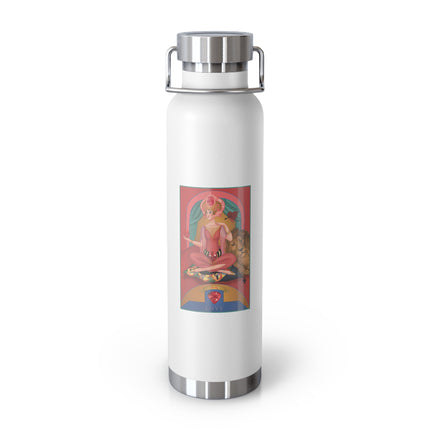 July & Ruby (from the Gem Series) by Sofia Chiostri Copper Vacuum Insulated Bottle, 22oz