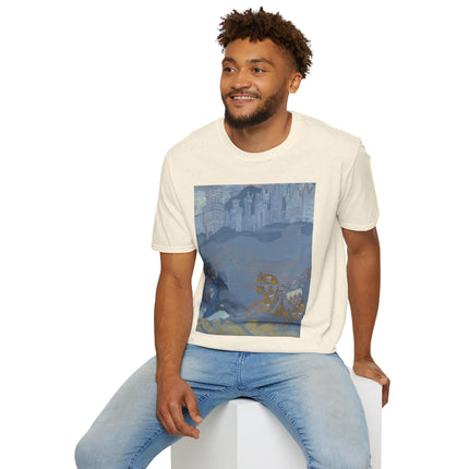 The Duel by Nicholas Roerich Softstyle T-Shirt