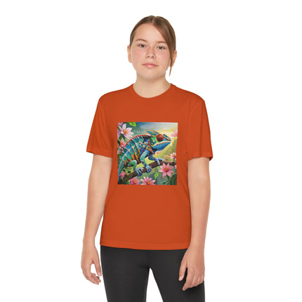 Camouflage Chameleon Youth Competitor Tee