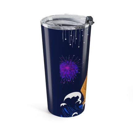 Liberty's Triumph 20oz Tumbler – Art Deco Glory & Triumphant Spirit