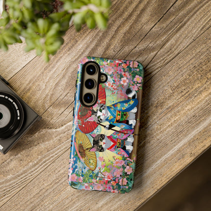 Kimono Kitties Phone Cases