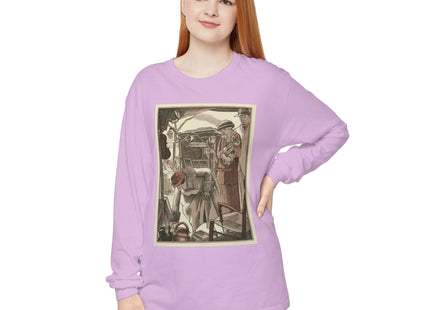 Bric-A-Brac by Fernand Siméon Garment-dyed Long Sleeve T-Shirt