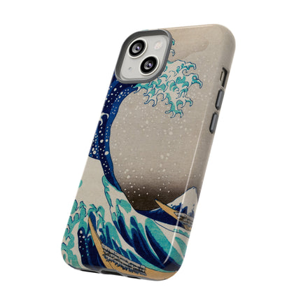 The Great Wave off Kanagawa by Katsushika Hokusai Phone Cases