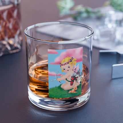 Cupid's Aim Rocks Glass, 10oz