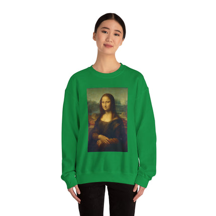 Mona Lisa by Leonardo da Vinci Unisex Heavy Blend™ Crewneck Sweatshirt
