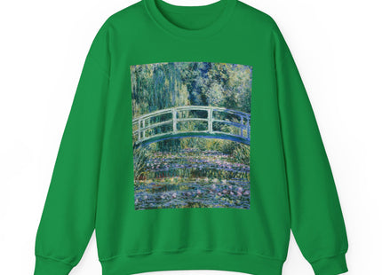 Water Lilies and Japanese Bridge by Claude Monet Heavy Blend™ Crewneck Sweatshirt