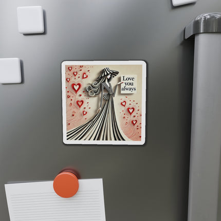 Love You Always Die-Cut Magnets (5 Sizes)