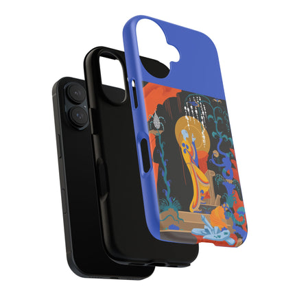 Mystic Oracle Phone Case – Sacred Glow & Eternal Grace