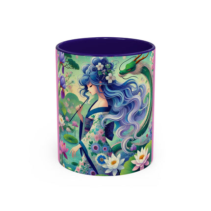 Fairy of the Koi Pond Colorful Mugs (11oz, 15oz)