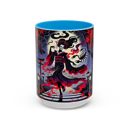 Halloween Sorceress Colorful Mugs (11oz, 15oz)