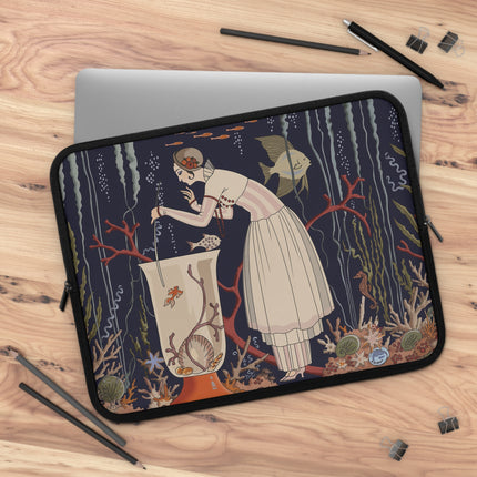L'Etourdissant Petit Poisson (The Dazzling Little Fish) by George Barbier Laptop Sleeve
