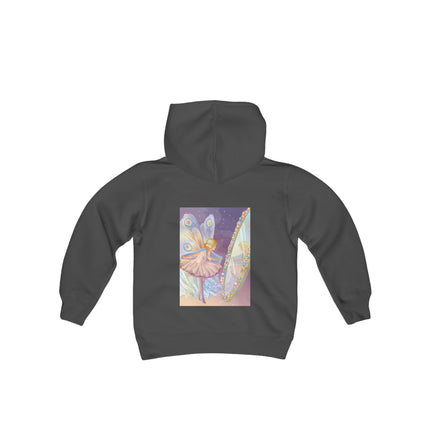 Reflections of Enchantment Youth Hooded Sweatshirt – A Magical Ballet of Light & Imagination