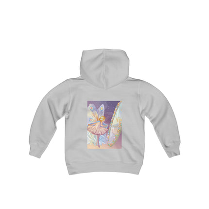 Reflections of Enchantment Youth Hooded Sweatshirt – A Magical Ballet of Light & Imagination