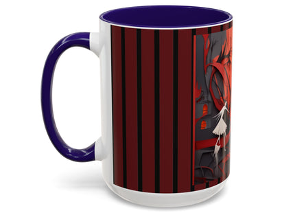 Halloween Night Scene Colorful Mugs (11oz, 15oz)