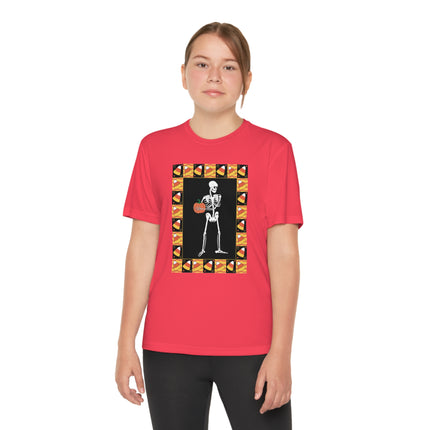 Candy Corn Skeleton Youth Competitor Tee