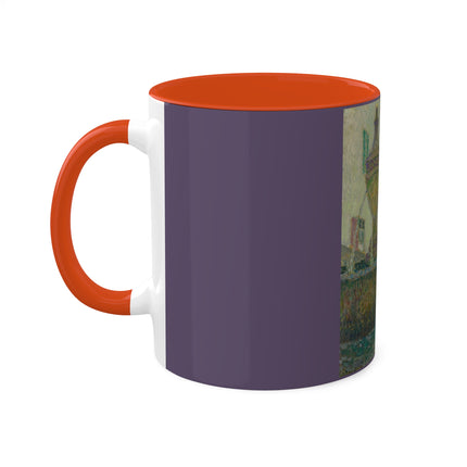 La Fontaine, Saint-Paul De Vence by Henri Le Sidaner Colorful Mug