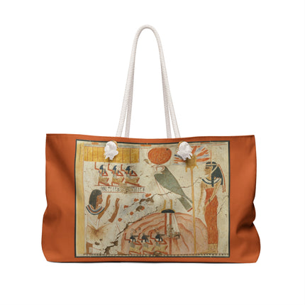 Userhat Adoring Deities of the West, Tomb of Userhat by Norman de Garis Davies Weekender Bag